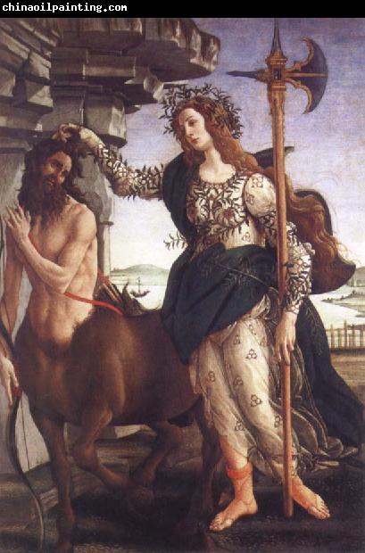 Sandro Botticelli Pallas and the Centaure