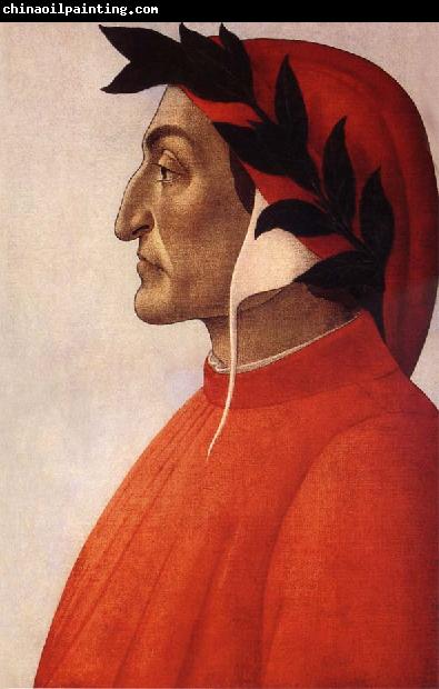 Sandro Botticelli Portrat of Dante