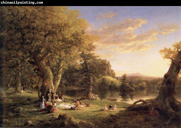 Thomas Cole A Pic-Nic Party