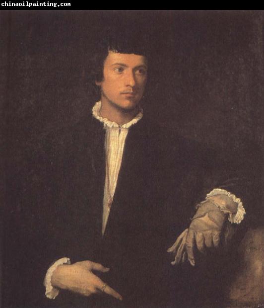 Titian Man with a Glove