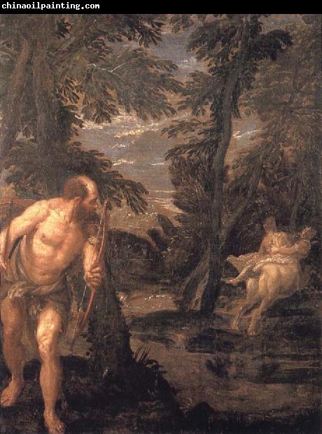 VERONESE (Paolo Caliari) Hercules,Deianira and the centaur Nessus,late Work