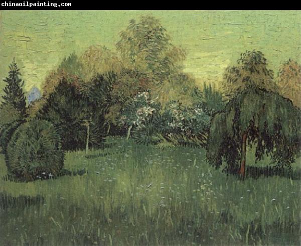 Vincent Van Gogh The Poet-s Garden