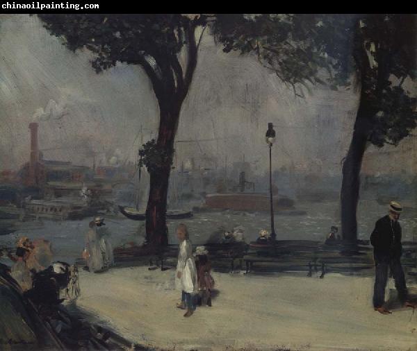 William Glackens Park on the River