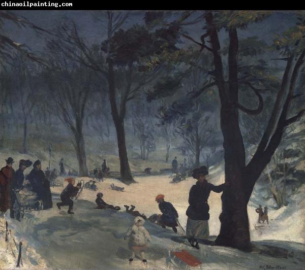 William Glackens Central Park