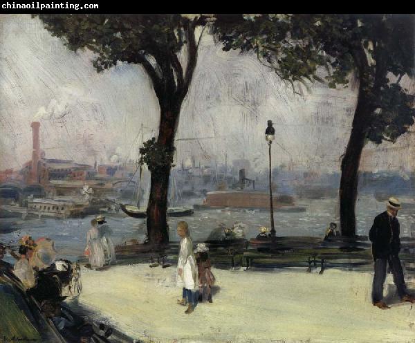 William J.Glackens East River Park