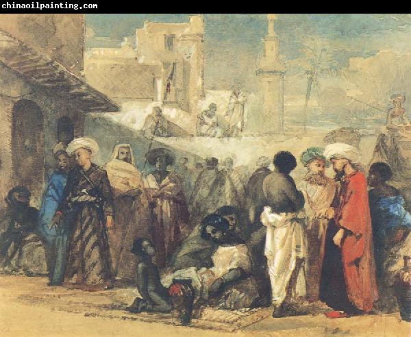 William James Muller The Cairo Slave Market