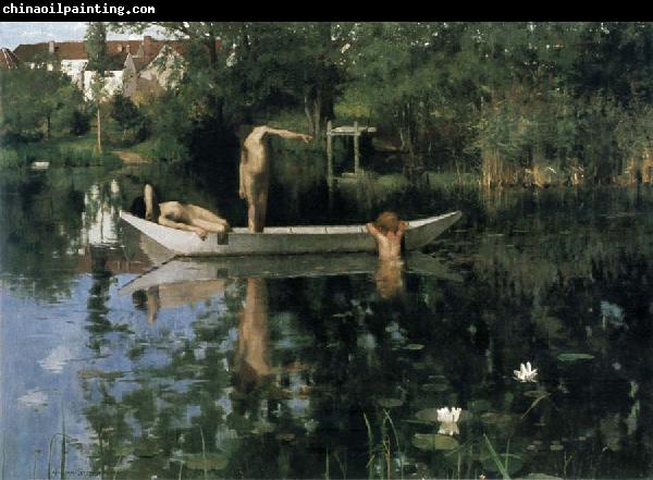 William Stott of Oldham The Bathing Place