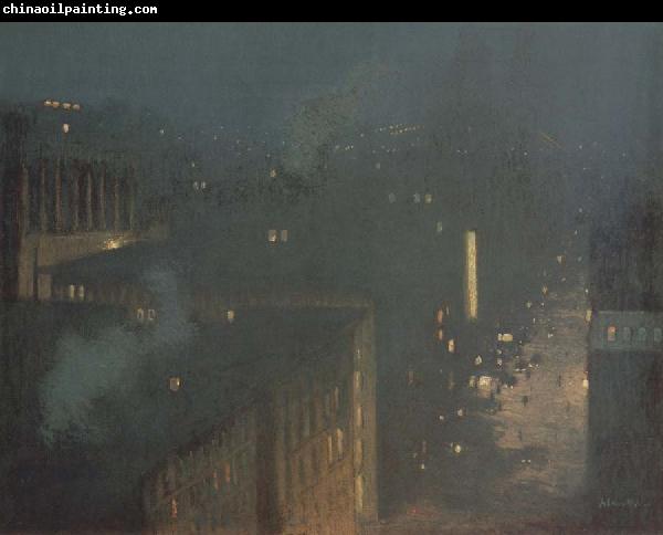 julian alden weir The Bridge Nocturne