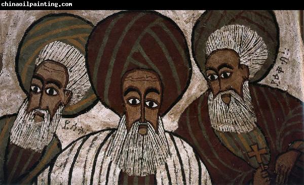 unknow artist The three patriarchs: Abraham, Isaak and Jakob