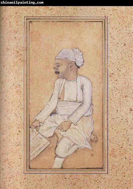 unknow artist A Portrait of Mohan Lal Diwan of William Fraser