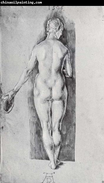 Albrecht Durer Nude Seen From Behind