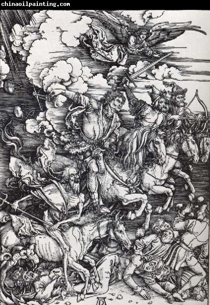 Albrecht Durer The Four horsemen of the Apocalypse