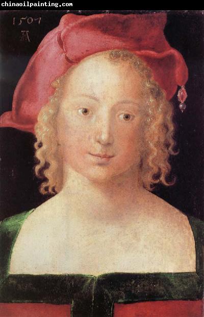 Albrecht Durer Young Woman with a Red Beret