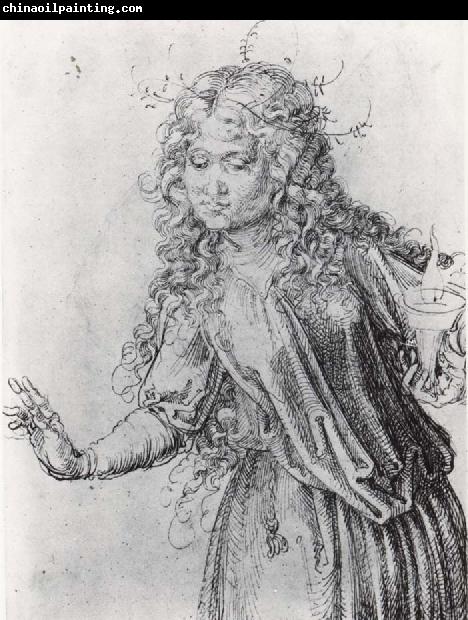 Albrecht Durer one of the wise virgins