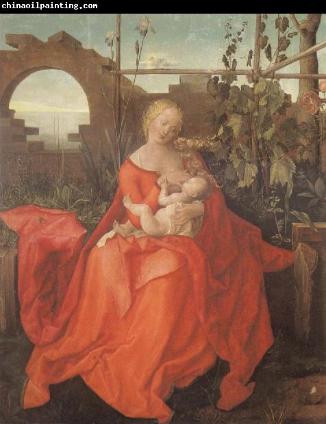 Albrecht Durer The Madonna with the Iris imitator of Albrecht Durer