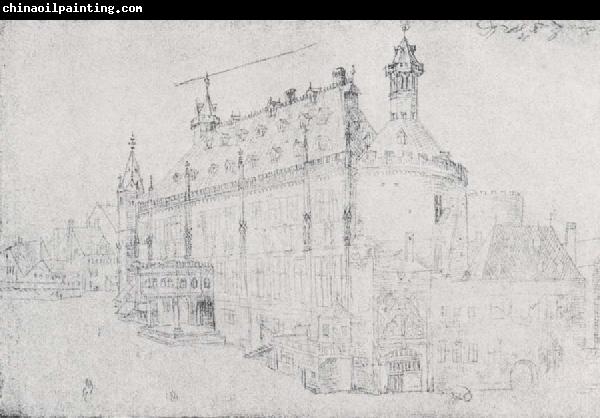 Albrecht Durer The City hall of Alx-la-Chapelle