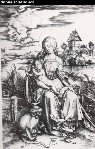 Albrecht Durer The Madonna with the Monkey