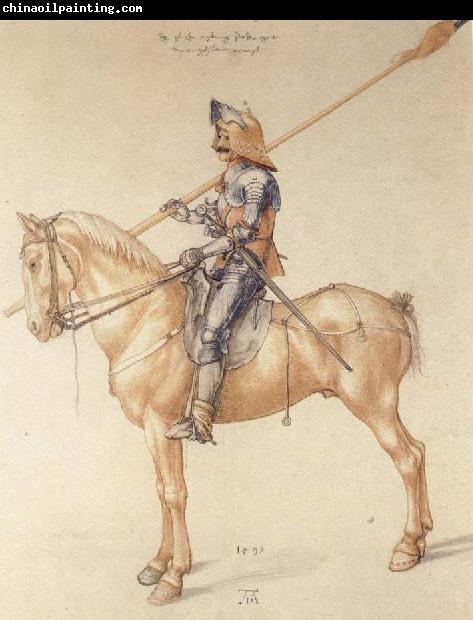 Albrecht Durer Equestrian Kninght in Armor