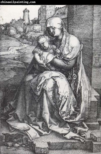 Albrecht Durer The Virgin by the Wall