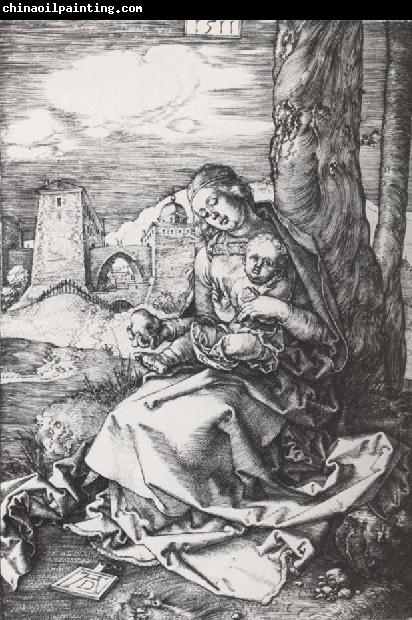 Albrecht Durer The Madonna with the pear