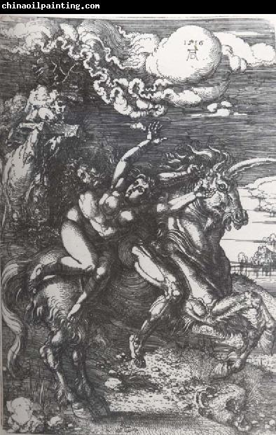 Albrecht Durer The Abduction on the Unicorn