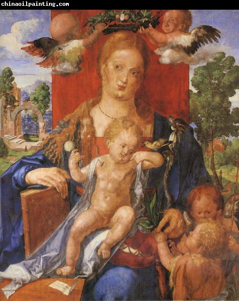 Albrecht Durer The Madonna with the Siskin