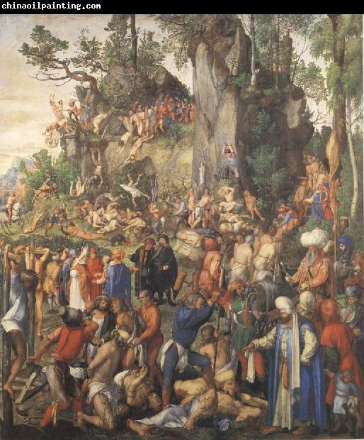 Albrecht Durer The Martyrdom of the ten thousand