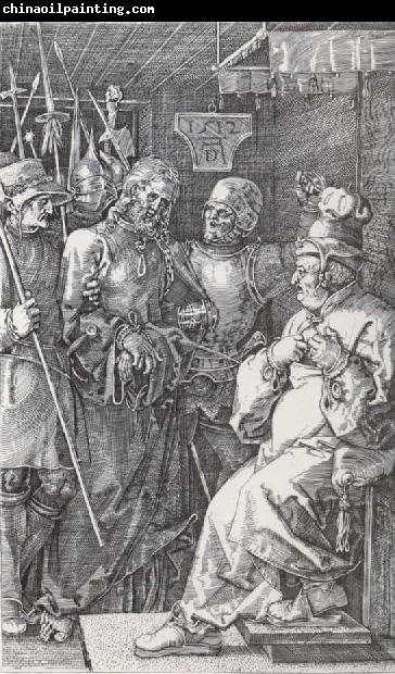 Albrecht Durer Christ befroe Caiaphas
