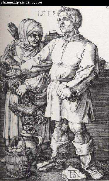 Albrecht Durer Peasants at Market