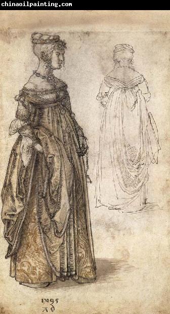 Albrecht Durer Two Venetian Ladies