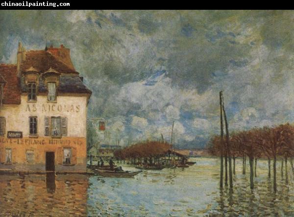 Alfred Sisley Flood at Port-Marly