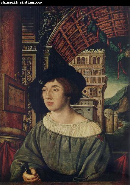 Ambrosius Holbein Portrait of a young man