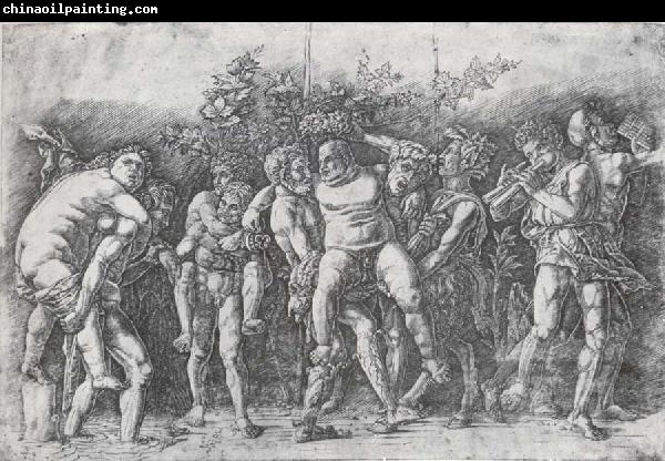 Andrea Mantegna A Bacchanal with Silenus