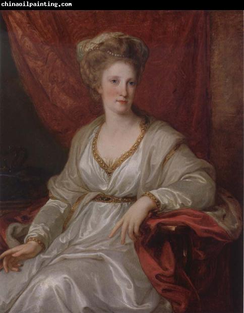 Angelica Kauffmann Bildnis Maria Karoline von Osterreich,konigin von Neapel