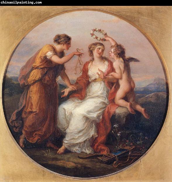 Angelica Kauffmann Die Schonheit,versucht von der Liebe,geleitet von der Klugheit