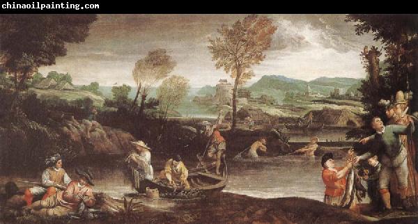 Annibale Carracci The Fishing