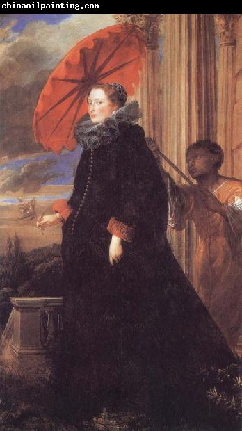 Anthony Van Dyck Marchesa Elena Grimaldi,Wife of Marchese Nicola Cattaneo