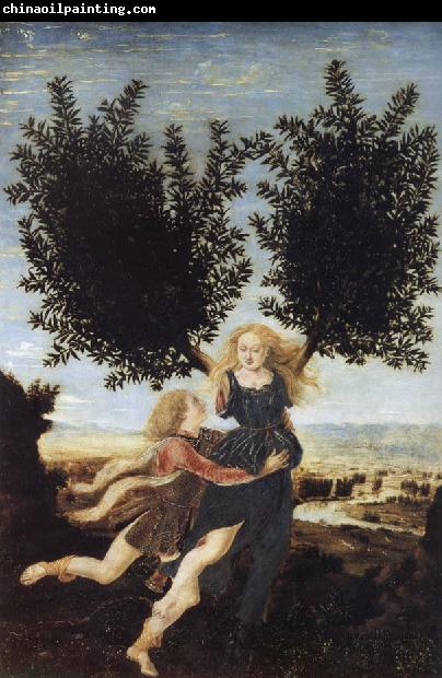 Antonio Pollaiuolo Apollo and Daphne