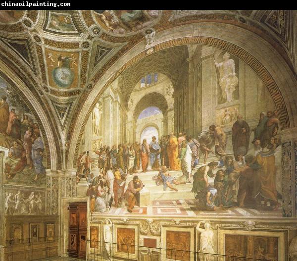 Aragon jose Rafael Stanza della Segnatura with the School of Athens