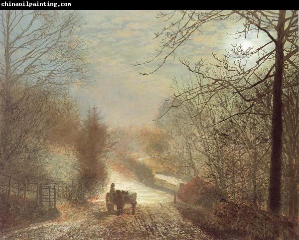 Atkinson Grimshaw Forge Valley,near Scarborough