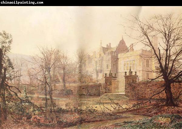 Atkinson Grimshaw Knostrop Hall Early Morning