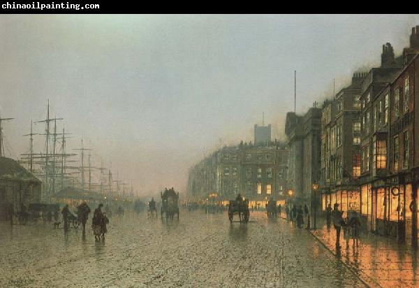 Atkinson Grimshaw Liverpoool from Wapping