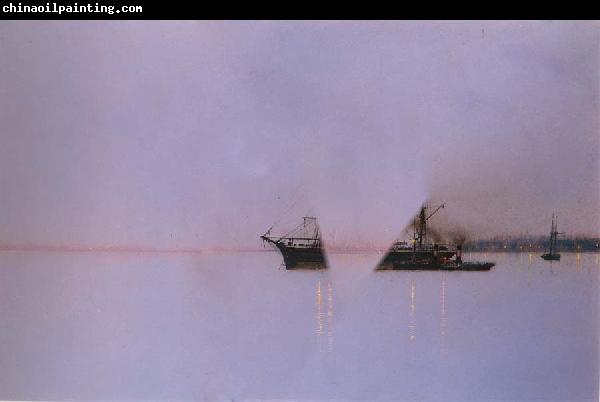 Atkinson Grimshaw At Anchor