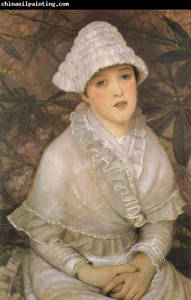 Atkinson Grimshaw My Wee White Rose