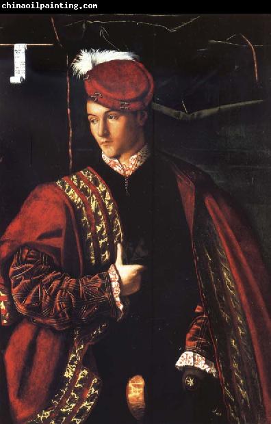 BARTOLOMEO VENETO Portrait of Ludovico Martinengo