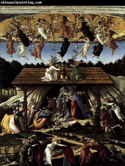 BOTTICELLI, Sandro The Mystical Nativity