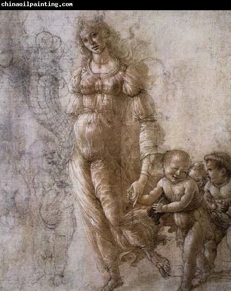 BOTTICELLI, Sandro Allegory of Abundance