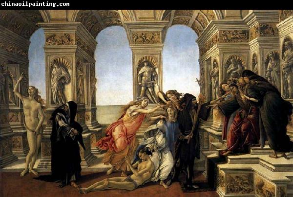 BOTTICELLI, Sandro Calumny of Apelles