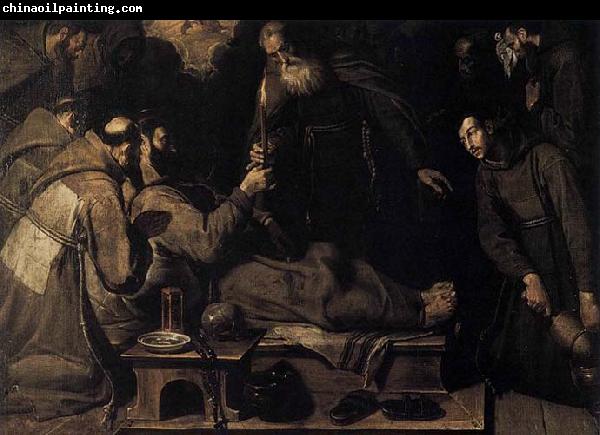 Bartolome Carducho Death of St Francis