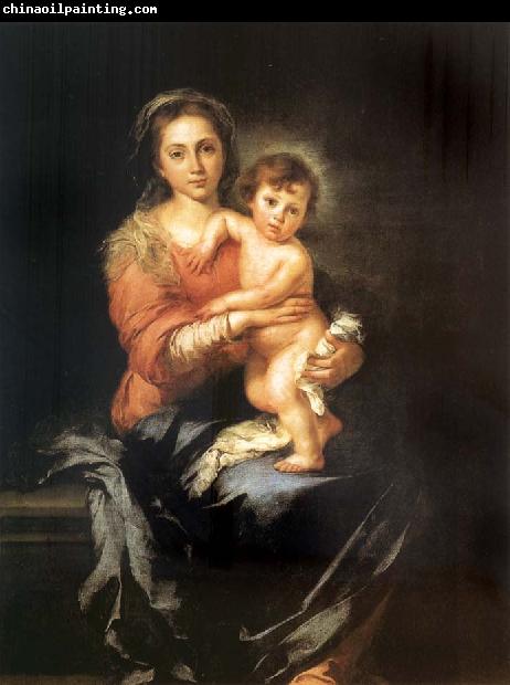 Bartolome Esteban Murillo The Madonna and the Nino